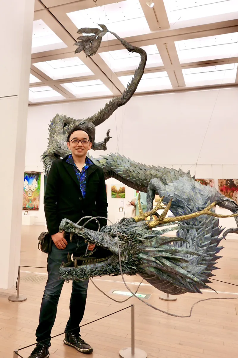 出展作品と共に