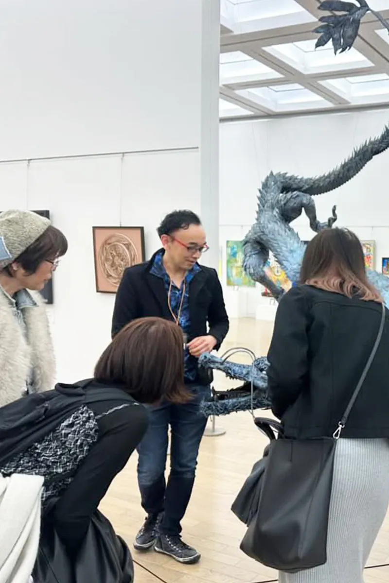 ファンの方と共に